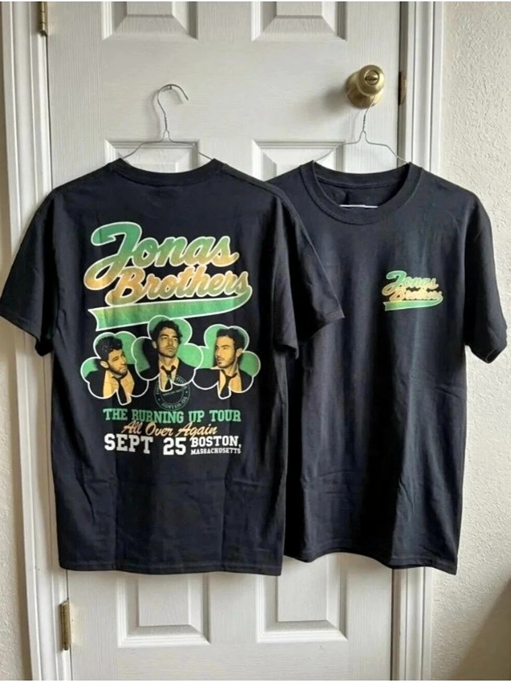 Jonas Brothers The Burning Up Tour All Over Again Shirt